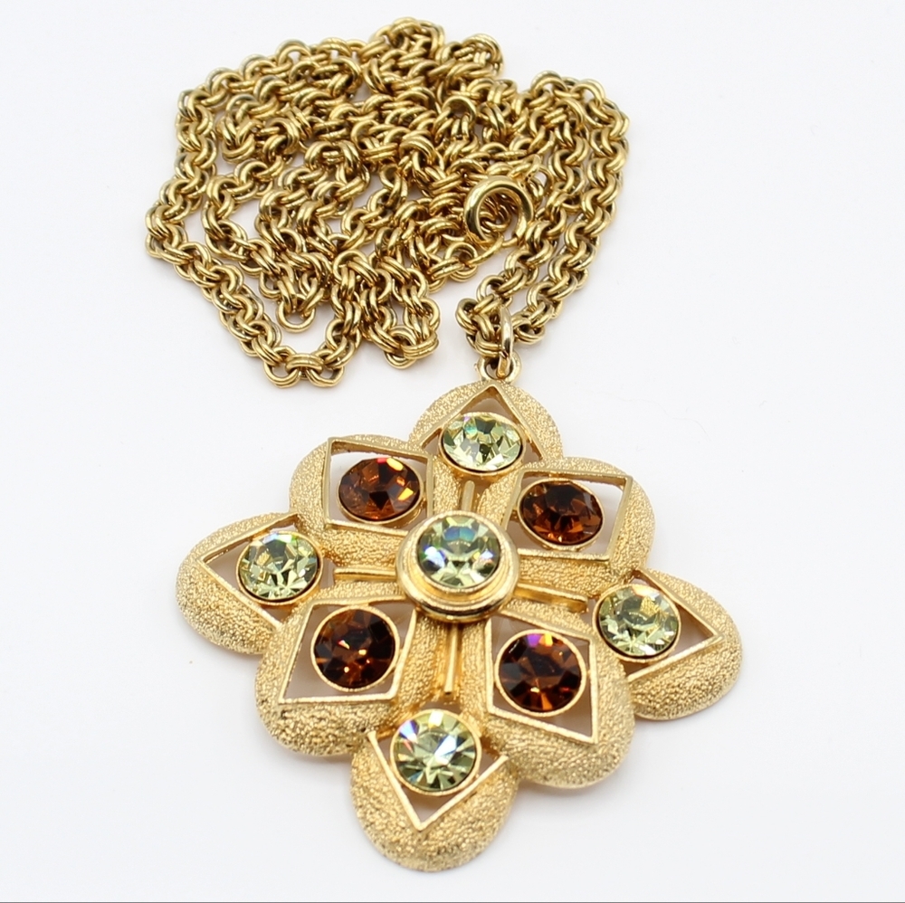 Vintage Sarah Coventry Starburst necklace - Picture 3 of 4